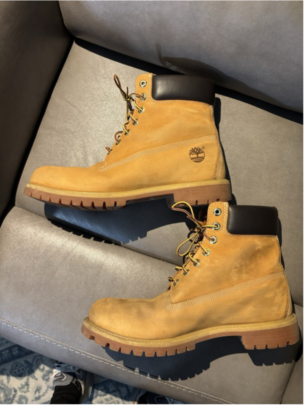 GUC MEN’S Timberland Men's 6'' Premium 400g Waterproof Boots Size 12 M 10061 - Picture 5 of 11